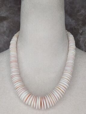 Jay King Pink Queen Conch Shell Necklace